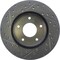 Centric Parts Sport Drilled/Slotted Brake Rotor, 127.62025L 127.62025L - alternate 3
